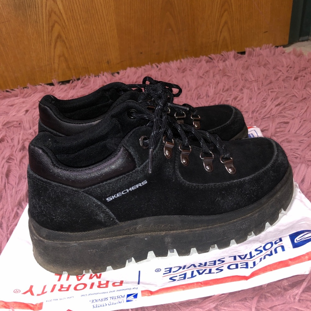 Sketchers Platform Sneaker Boots